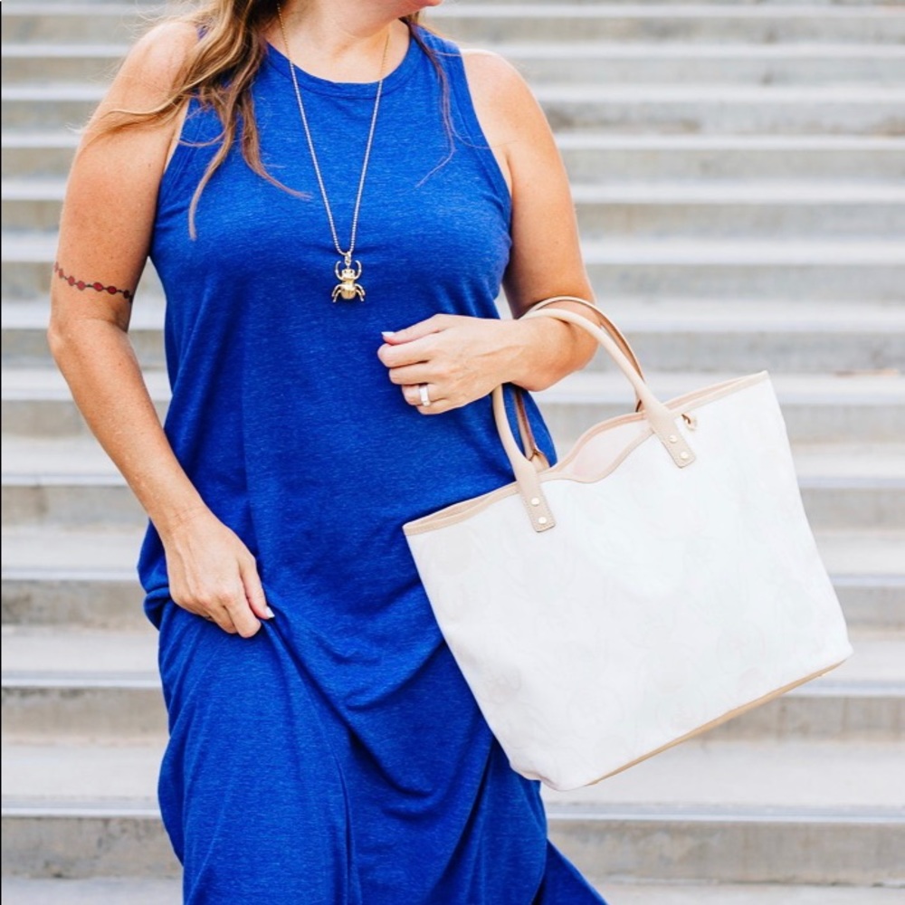 Large India Hicks Tote Beetle Bag